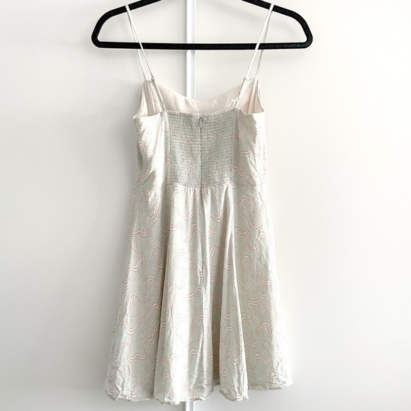 SUNDAY Best Flirt Mini Dress Sage Print - Picture 11 of 16